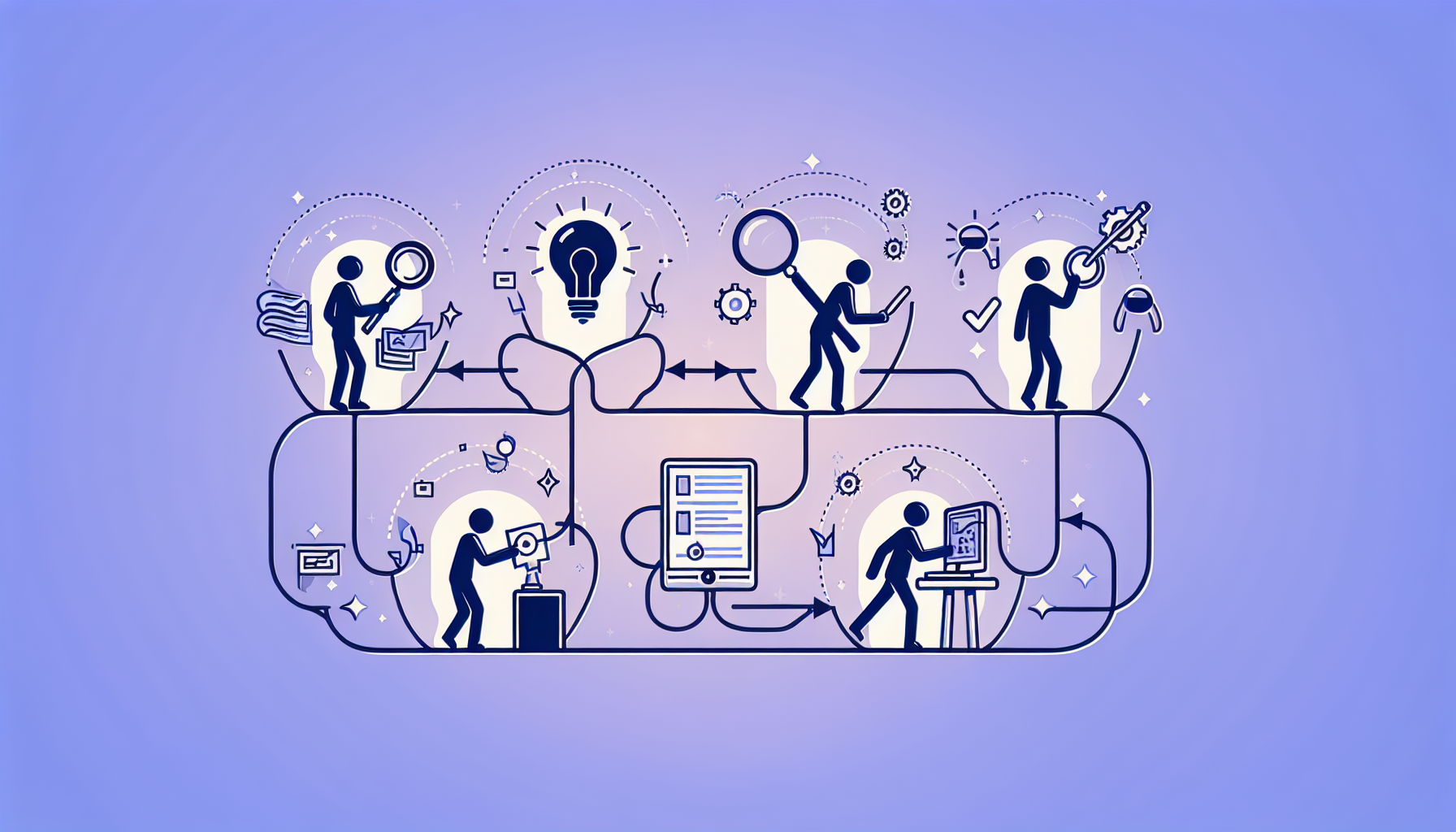 Pipeline de creación de contenido con equipo de agentes IA